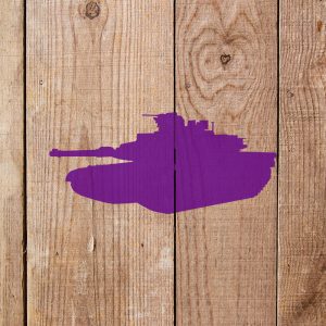 Tank Stencil - Art and Wall Stencil - Image 4