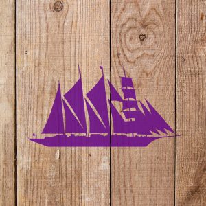 Sailing Ship Stencil - Art and Wall Stencil - Image 5