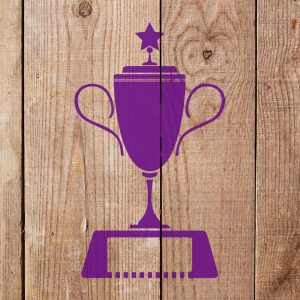 Trophy Stencil - Art and Wall Stencil - Image 5