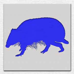 Rat Stencil - Art and Wall Stencil - Image 3