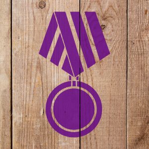 Medal Stencil - Art and Wall Stencil - Image 5