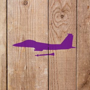 Military Fighter Plane Stencil - Art and Wall Stencil - Image 4
