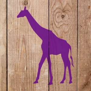 Giraffe Stencil - Art and Wall Stencil - Image 4