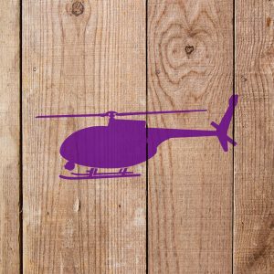 Military Helicopter Stencil - Art and Wall Stencil - Image 4