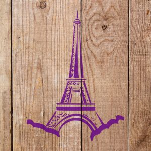 Eiffel Tower Stencil - Art and Wall Stencil - Image 4