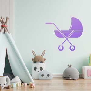 Baby Stroller Stencil - Art and Wall Stencil - Image 5