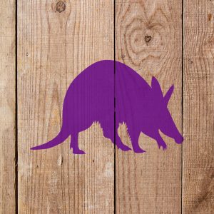 Armadillo Stencil - Art and Wall Stencil - Image 4
