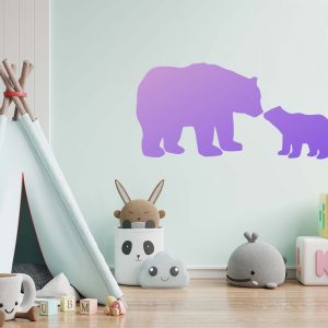 Momma Bear and Cub Stencil - Art and Wall Stencil - Image 5