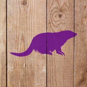 Otter Stencil - Art and Wall Stencil - Image 4