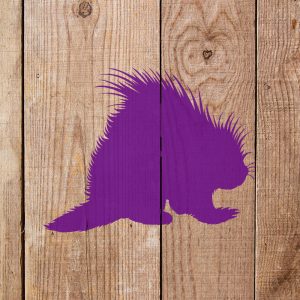 Porcupine Stencil - Art and Wall Stencil - Image 4