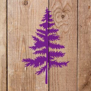 Pine Tree Stencil - Art and Wall Stencil - Image 4