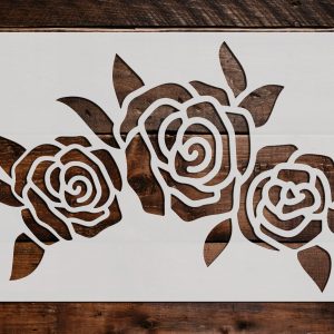 cute flower stencils