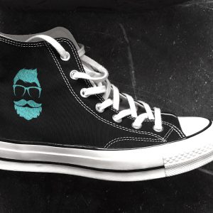 Mans Face Stencil - Art and Wall Stencil - Image 5