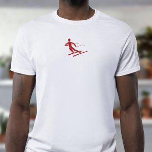 Skiing Stencil - Art and Wall Stencil - Image 3