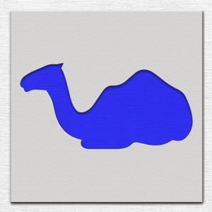 Camel Stencil - Art and Wall Stencil - Image 3
