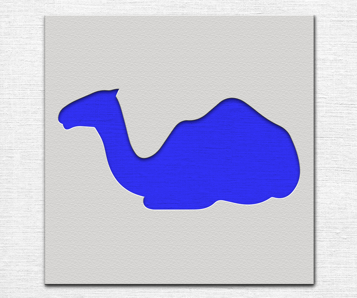 Camel Stencil - Art and Wall Stencil - Stencil Giant