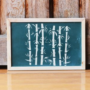 Bamboo Stencil - Art and Wall Stencil - Image 3