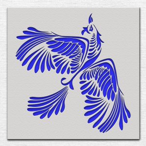 Bird Stencil - Art and Wall Stencil - Image 3