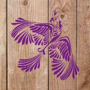 Bird Stencil - Art and Wall Stencil - Image 4