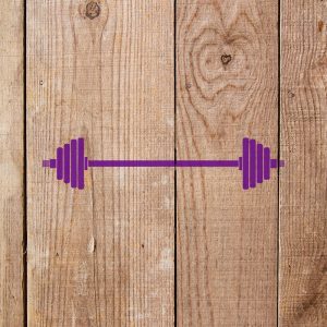 Barbell Stencil - Art and Wall Stencil - Image 5