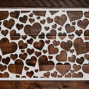 Heart Stencil – Gift Chalet