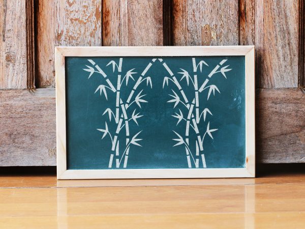 Bamboo Pattern Stencil, Bamboo Home Decor, Large Painting Stencil, Paint  Bamboo Wallpaper Effect, Use on Fabrics & Furniture, Reusable, 