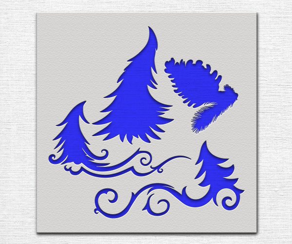 Tree Wall Painting Stencils  Tree Wall Stencil for Sale – My