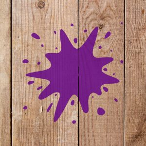 Splat Design Stencil - Art and Wall Stencil - Image 3