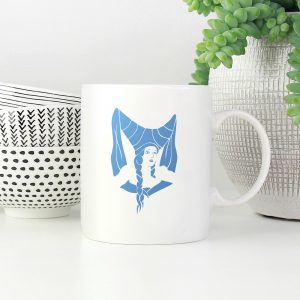 Woman Wearing Headdress Stencil - Art and Wall Stencil - Image 5