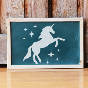 Unicorn Stencil - Art and Wall Stencil - Image 3