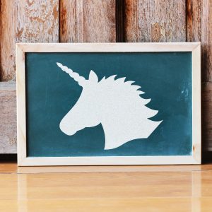Unicorn Head Stencil - Art and Wall Stencil - Image 5