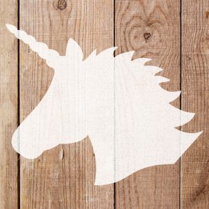 Unicorn Head Stencil - Art and Wall Stencil - Image 6