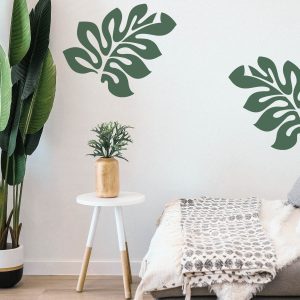 Tropical Leaf Stencil - Art and Wall Stencil - Image 3