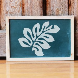 Tropical Leaf Stencil - Art and Wall Stencil - Image 4