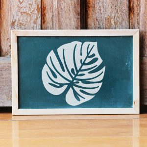 Tropical Leaf Stencil - Art and Wall Stencil - Image 3