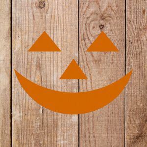 Pumpkin Face Stencil - Art and Wall Stencil - Image 3