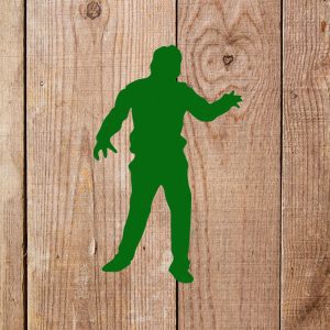 A Zombie Stencil - Art and Wall Stencil - Image 5