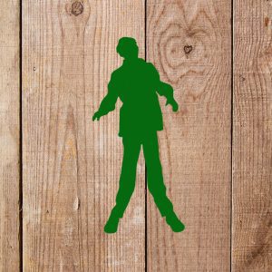 A Zombie Stencil - Art and Wall Stencil - Image 3