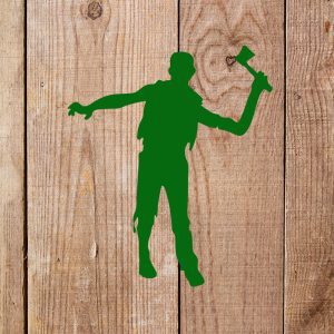 A Zombie Stencil - Art and Wall Stencil - Image 3