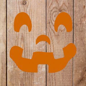 Pumpkin Face Stencil - Art and Wall Stencil - Image 4