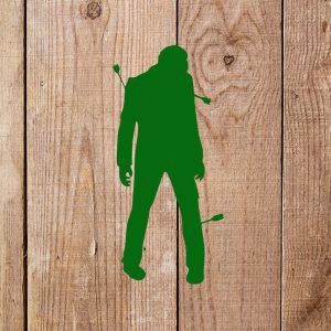 A Zombie Stencil - Art and Wall Stencil - Image 3