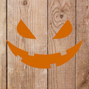 Pumpkin Face Stencil - Art and Wall Stencil - Image 4