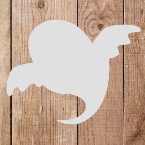 Ghost Stencil - Art and Wall Stencil - Image 3