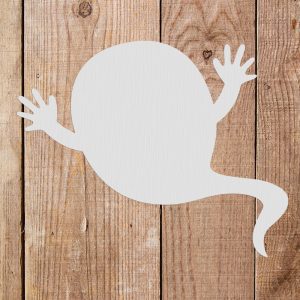 Ghost Stencil - Art and Wall Stencil - Image 3