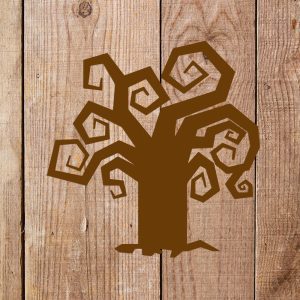 Dead Tree Stencil - Art and Wall Stencil - Image 3