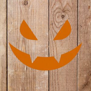 Pumpkin Face Stencil - Art and Wall Stencil - Image 4