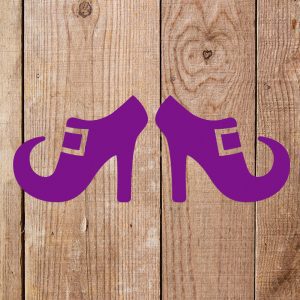 Witches Shoes Stencil - Art and Wall Stencil - Image 5