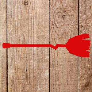 Witches Broom Stencil - Art and Wall Stencil - Image 5