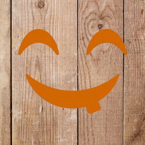 Pumpkin Face Stencil - Art and Wall Stencil - Image 3