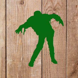 A Zombie Stencil - Art and Wall Stencil - Image 3